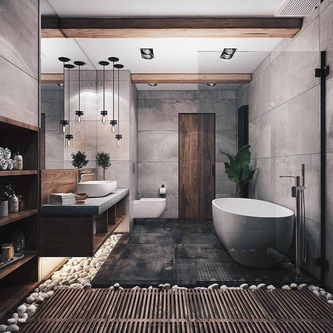 Ванная в стиле лофт: 50+ фото в интерьере, особенности дизайна