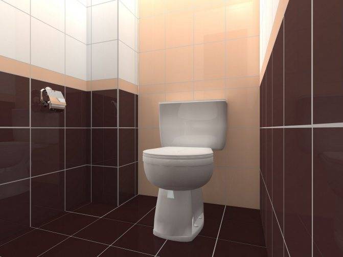 Идеи дизайна туалета маленького размера с фото