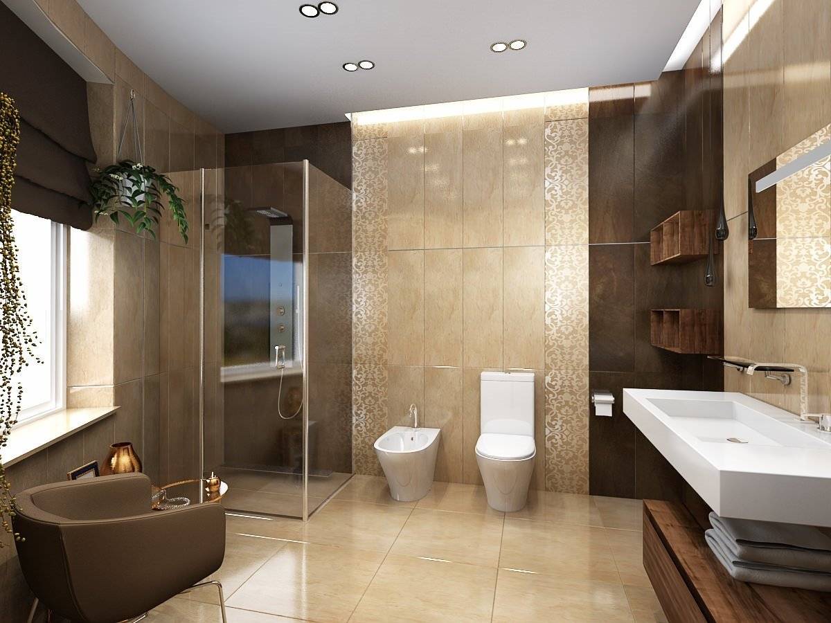 Современная ванная комната - 100 фото оригинальных идей дизайна