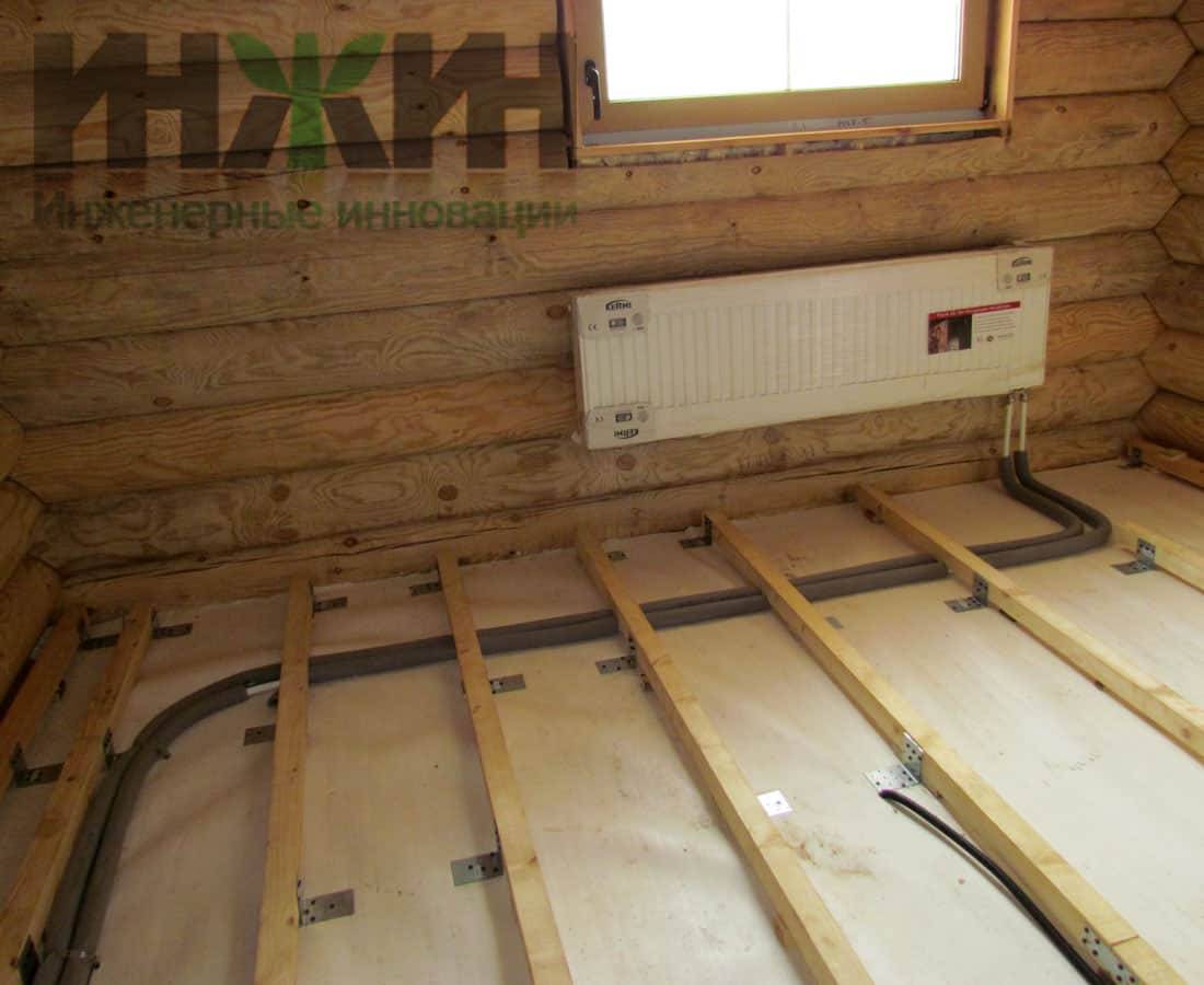 Конвекторная система отопления для деревянного дома