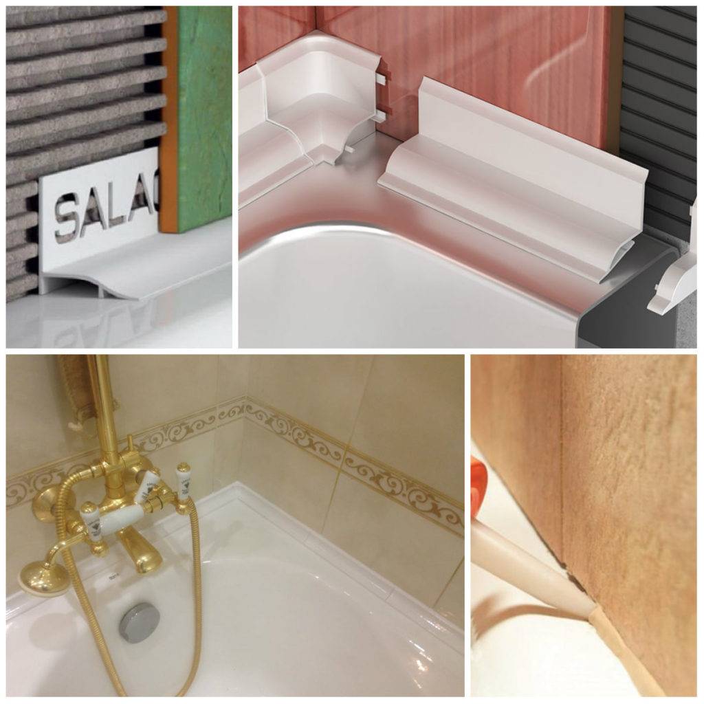 Как заделать щель между ванной и стеной, 6 способов замазать или закрыть стык