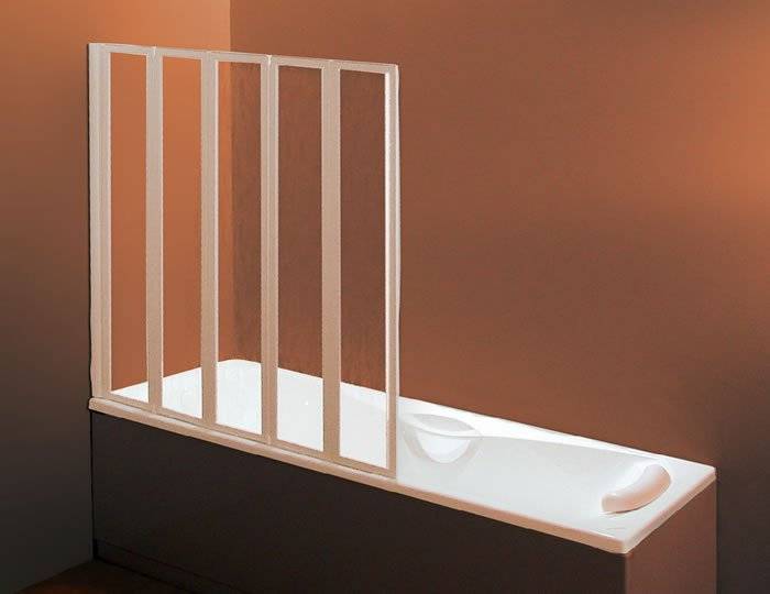 Раздвижные пластиковые шторки для ванной - достоинства и недостатки, выбор вида, (20+ фото)