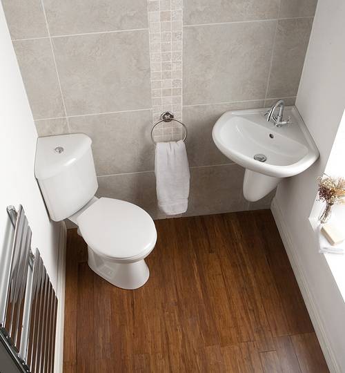 Размер туалета: минимальные и стандартные габариты