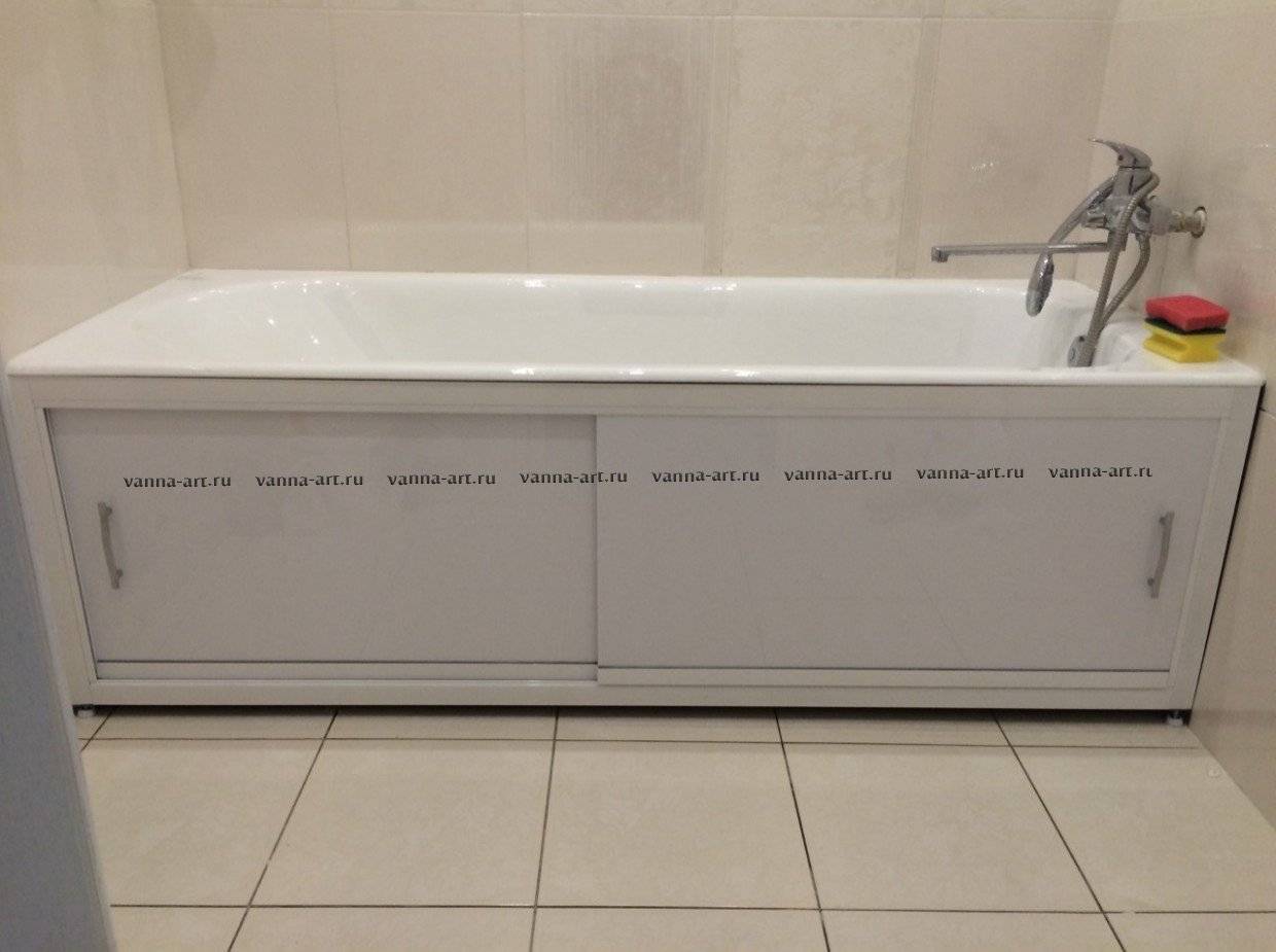 Экран для ванной и обзор производителей