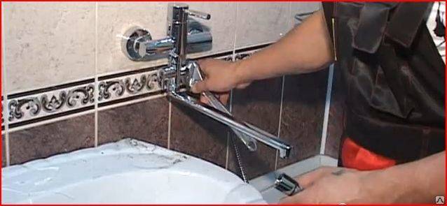 Как самостоятельно установить смеситель в ванной комнате