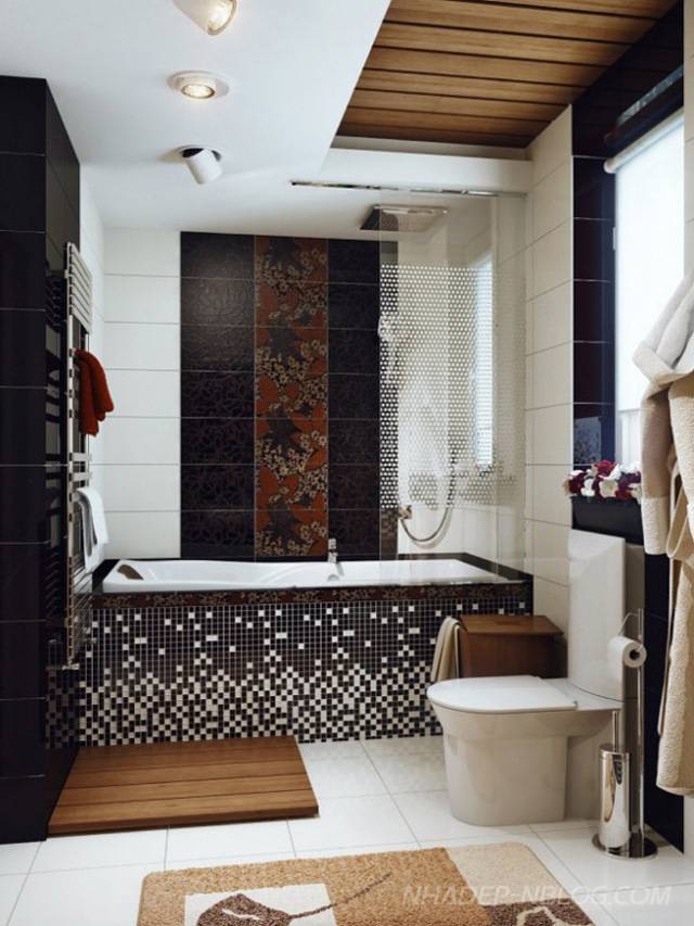 Ванная без плитки: идеи отделки и варианты оформления комнаты (50 фото)