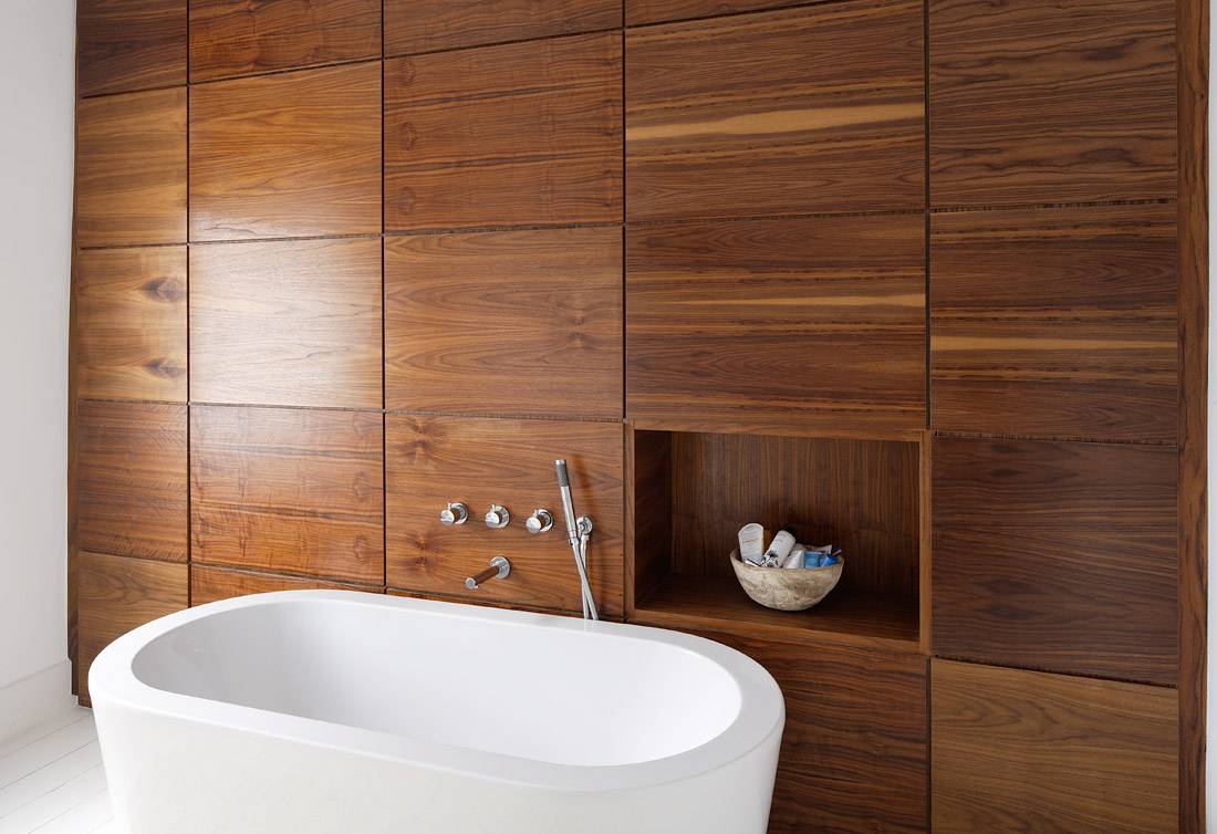 Влагостойкие листовые панели мдф для стен ванной (виды и монтаж)