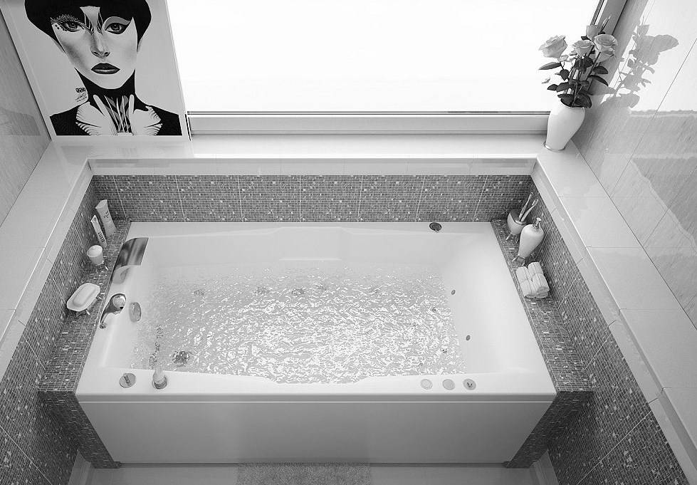 Джакузи – размеры и формы гидромассажных ванн + видео / vantazer.ru – информационный портал о ремонте, отделке и обустройстве ванных комнат