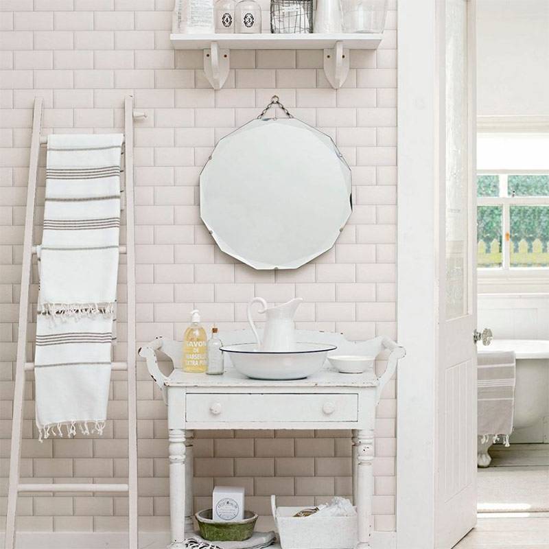 Ванная шебби шик: как создать стильный дизайн ванной комнаты