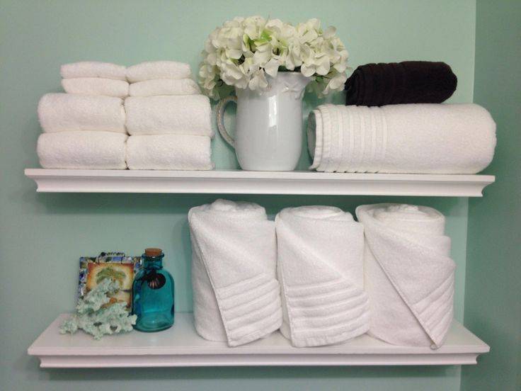 Как хранить полотенце в ванной комнате?