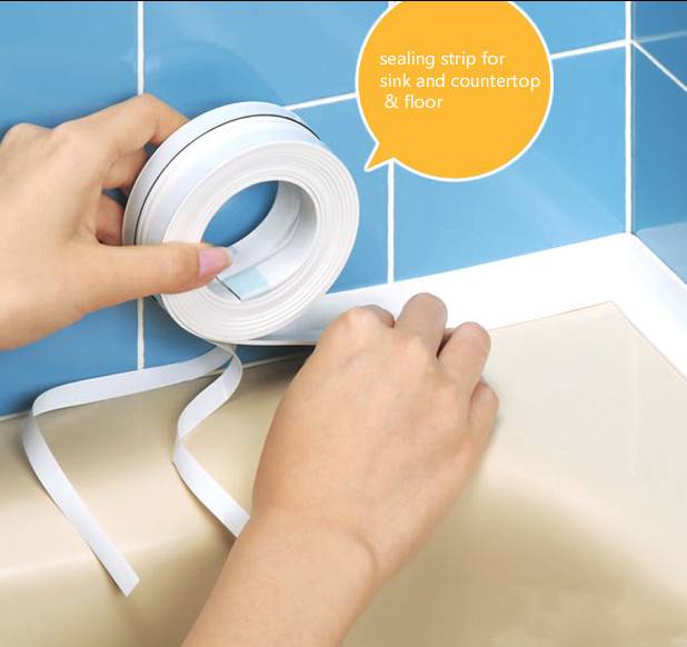 Гидроизоляционная бордюрная лента для ванной - как правильно приклеить