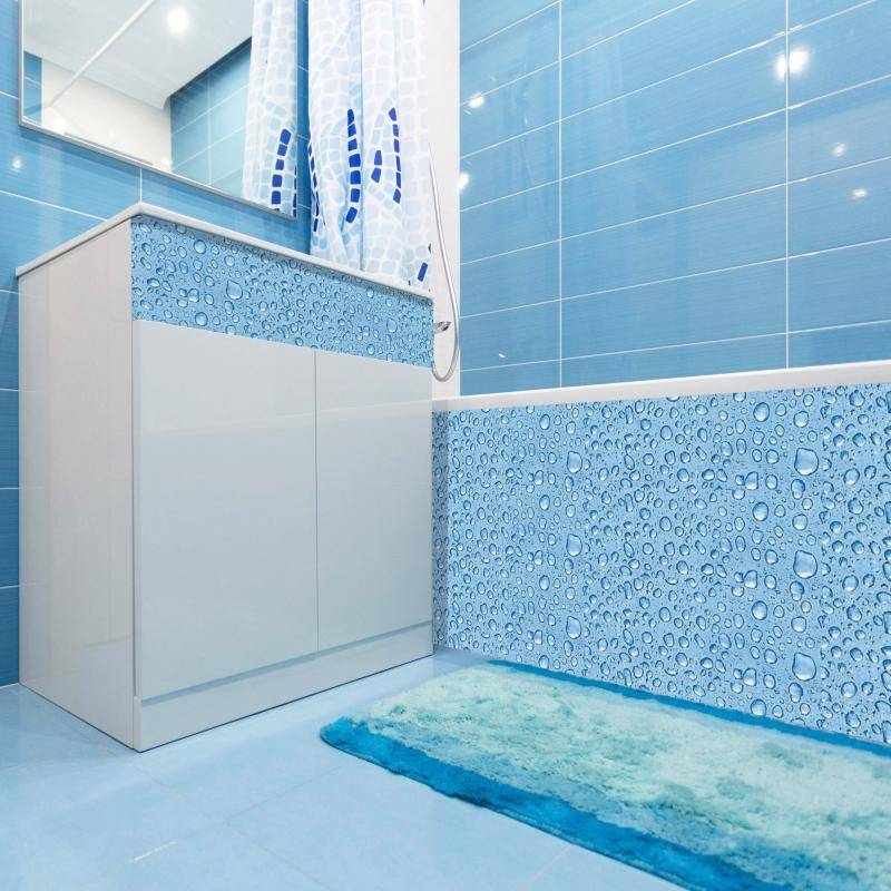 Плёнка самоклейка для ванной: виды самоклеющейся пленки, рекомендации по подбору материала и оклейке поверхности