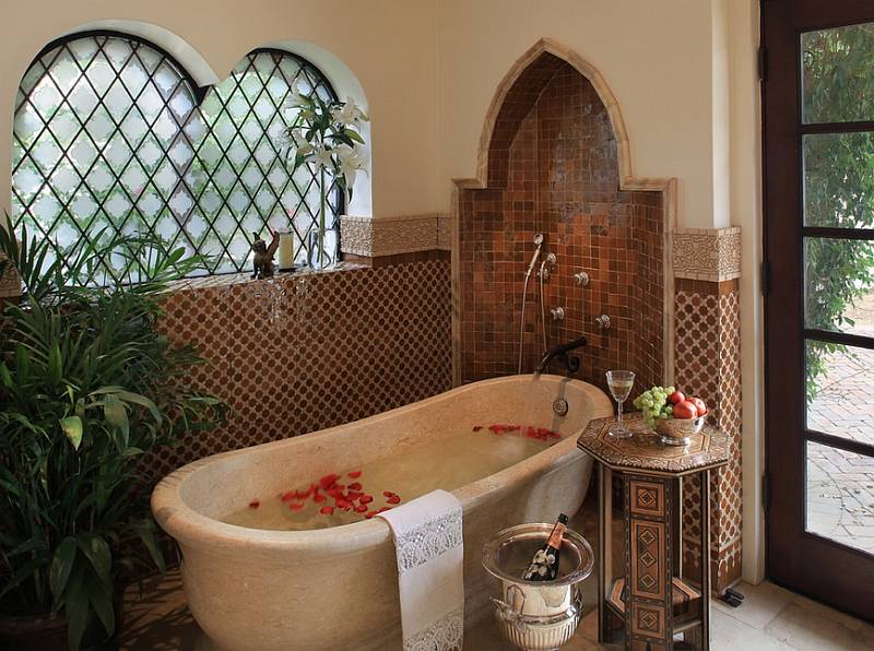 Роскошный особняк в марокканском стиле: фото интерьера, экстерьера и ландшафта