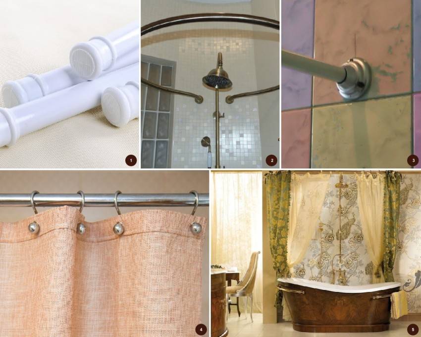 Как повесить занавеску в ванной - вешаем штору | стройсоветы