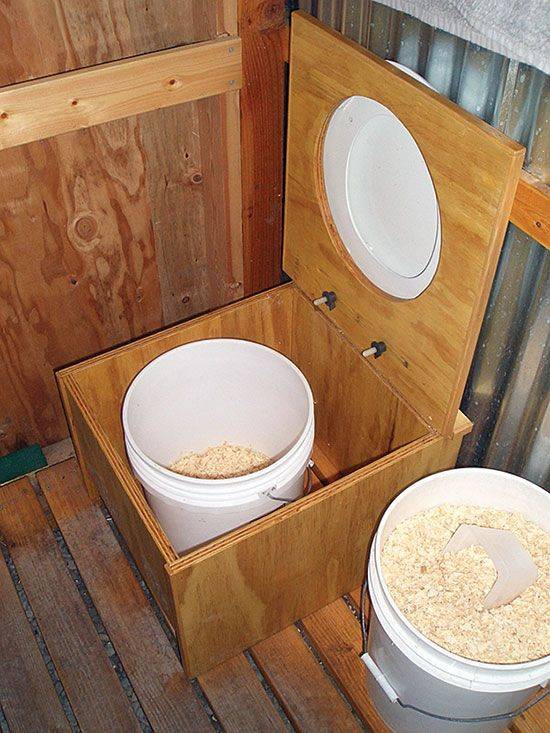 Самостоятельное изготовление торфяного туалета на дачном участке: порядок действий