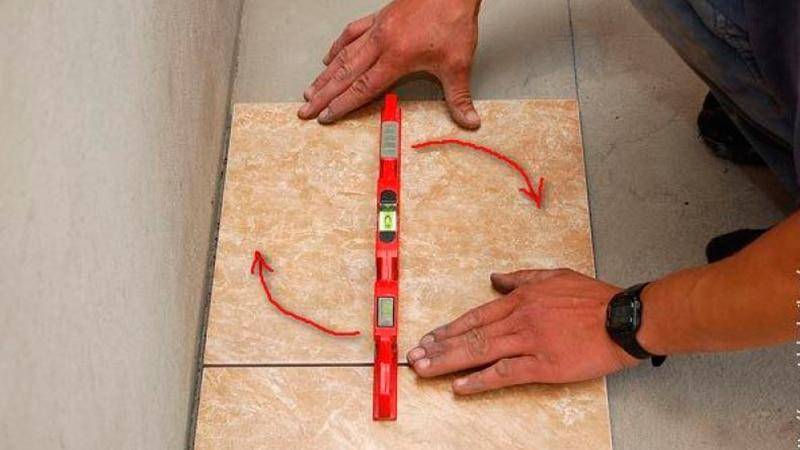 Укладка плитки на пол своими руками: поэтапная инструкция