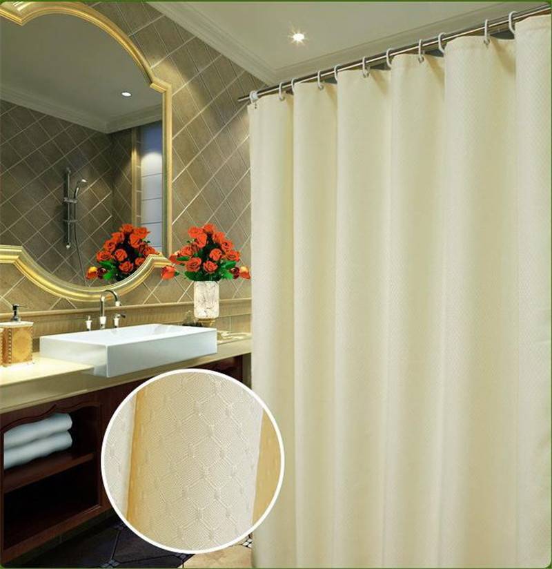 Тканевые шторки для ванной: особенности выбора