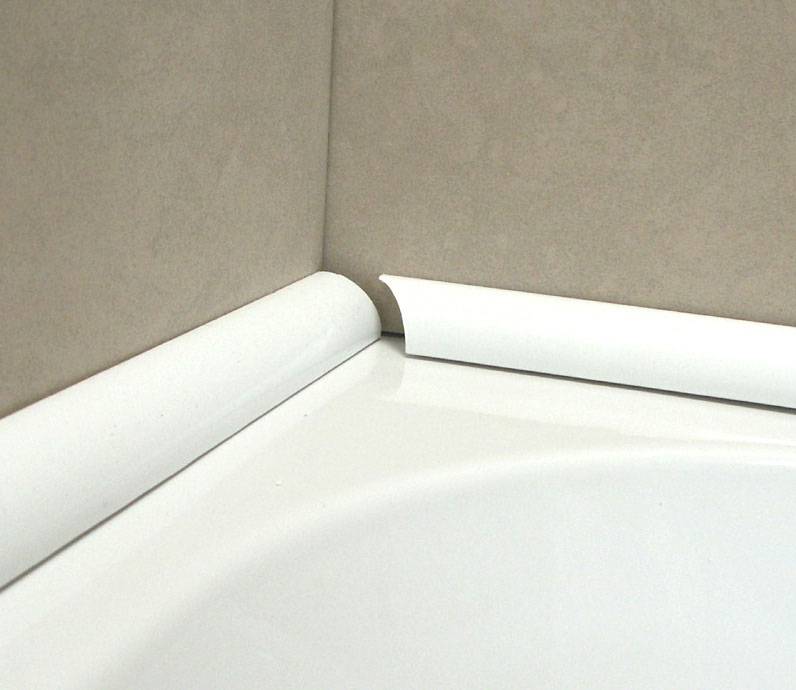 Как приклеить бордюр в ванной: быстро и качественно
