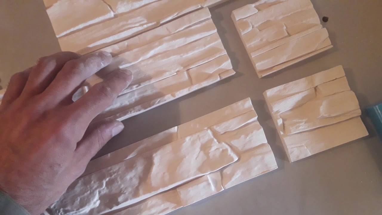 Изготовление декоративной гипсовой плитки своими руками