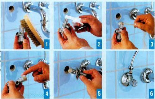 Установка смесителя в ванной: последовательность работ | ремонт и дизайн ванной комнаты