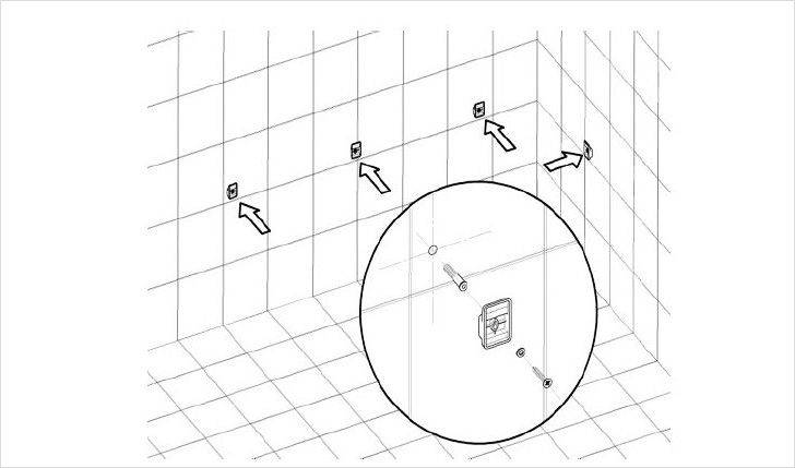 Как прикрепить акриловую ванну к стене?