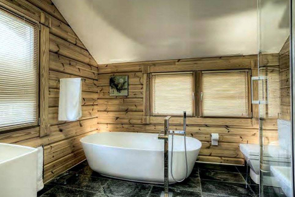 Чем обшить ванную комнату в деревянном доме