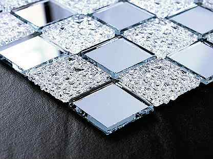 Плитка из стеклянной мозаики для пола. | tobehome.ru