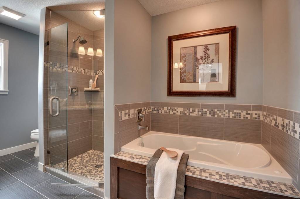 Ванная без плитки: идеи отделки и варианты оформления комнаты (50 фото) | дизайн и интерьер ванной комнаты