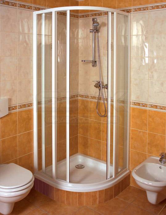 Дизайн маленькой ванной комнаты с душевой кабиной с фото