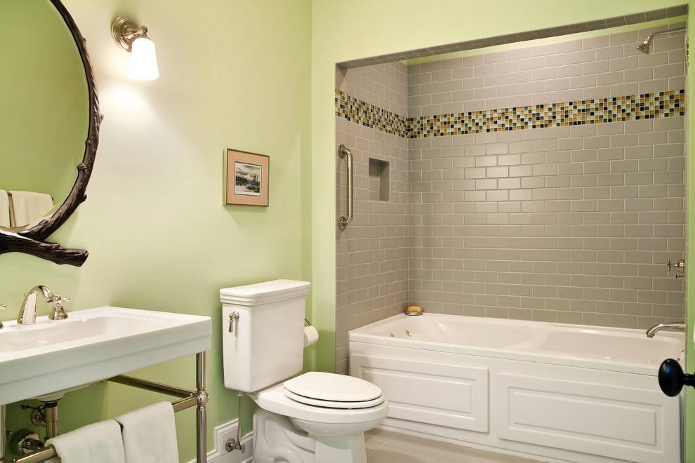 Альтернатива плитки в ванной комнате-варианты отделок
