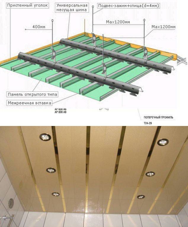Натяжной или реечный потолок в ванной: выбор, плюсы, минусы, эксплуатация