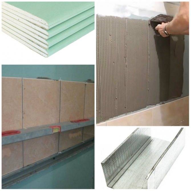 Особенности укладки плитки на гипсокартонные стены: пошаговая инструкция