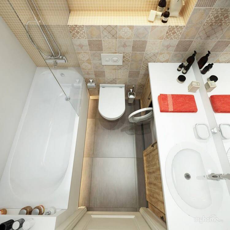 Дизайн ванной комнаты 2 кв м фото различного дизайна