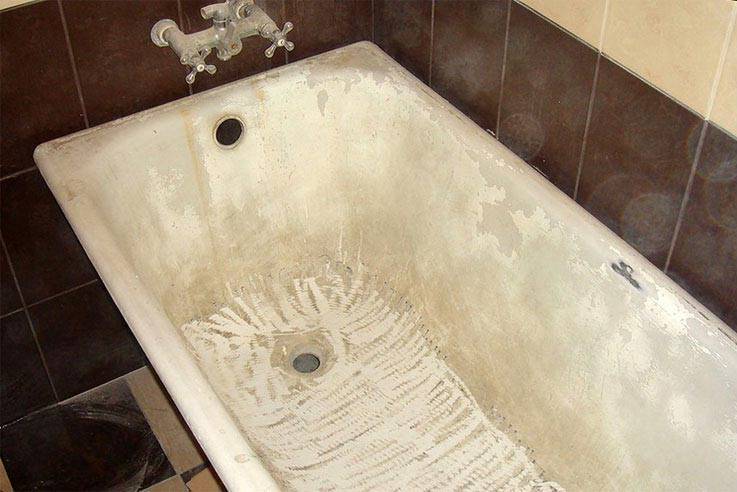 Как обновить чугунную ванну - все о канализации