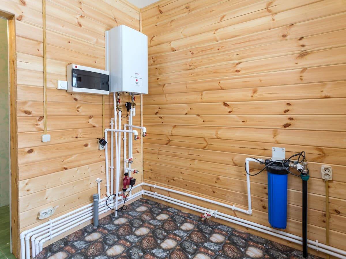 Отопление в деревянном доме: лучшие вариант, монтаж, как сделать, как проложить трубы отопления