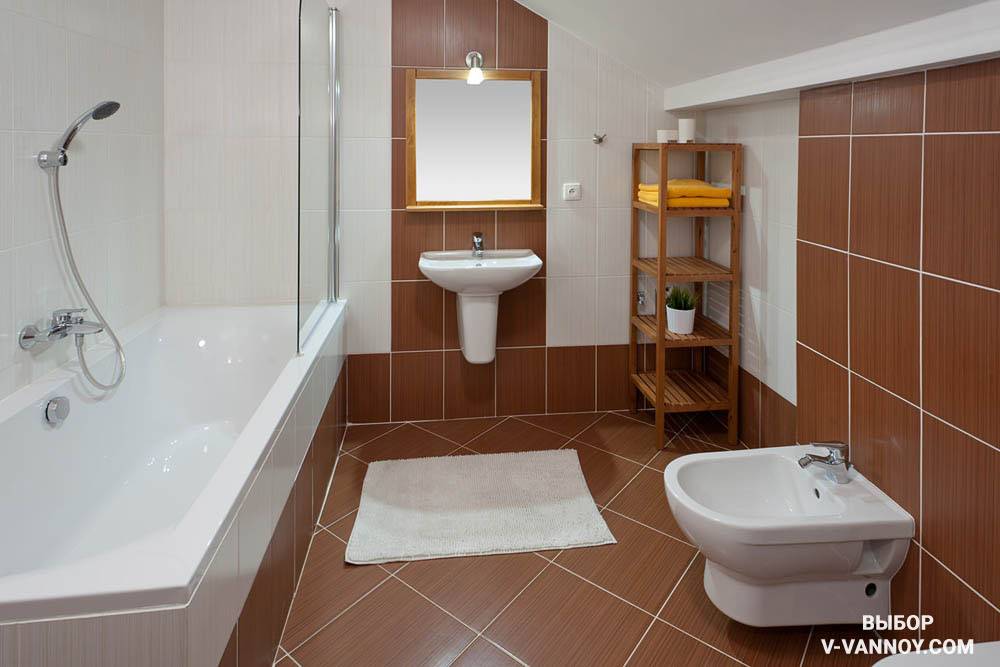 Плитка для ванной комнаты: фото, дизайн и секреты выбора