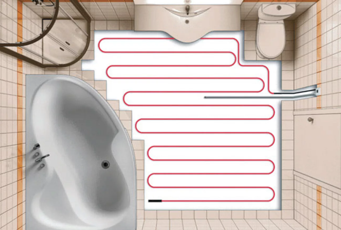 Теплый пол в ванной комнате / vantazer.ru – информационный портал о ремонте, отделке и обустройстве ванных комнат
