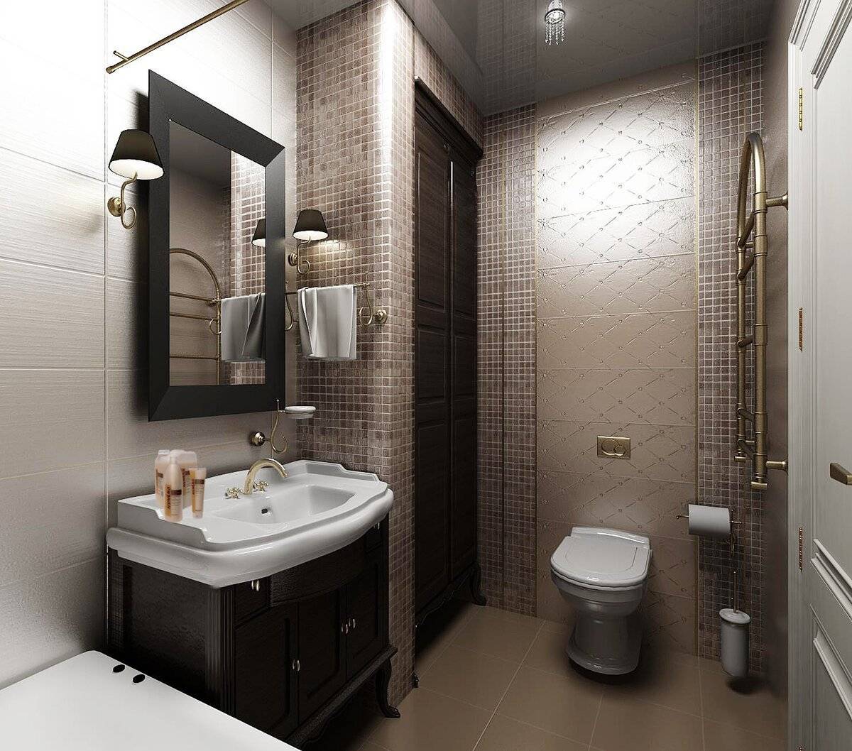Дизайн ванной комнаты и туалета. Особенности интерьера и рекомендации по выбору стиля оформления