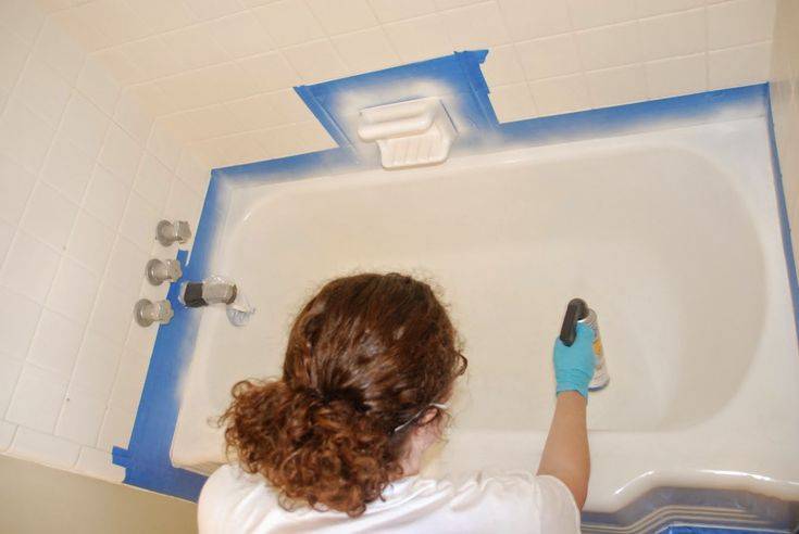 Чем покрасить ванную комнату внутри в домашних условиях выбор краски фото и видео