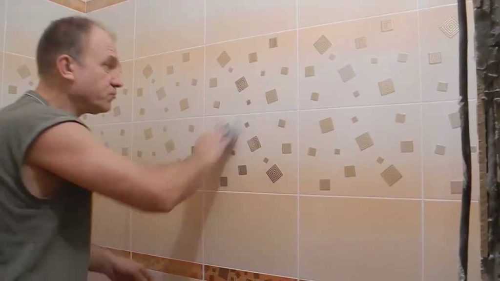 Как рассчитать плитку в ванную на реальном примере