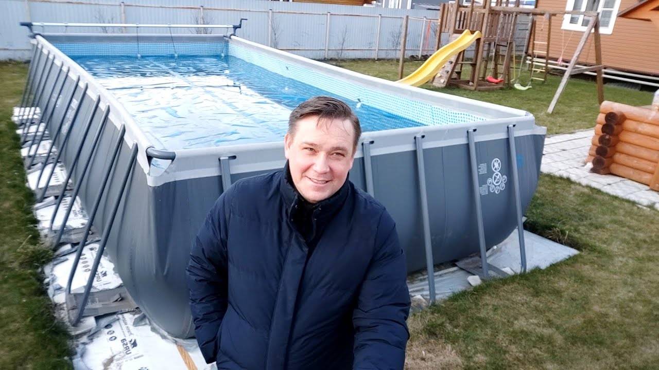Как подготовить бассейн к зиме - wikihow