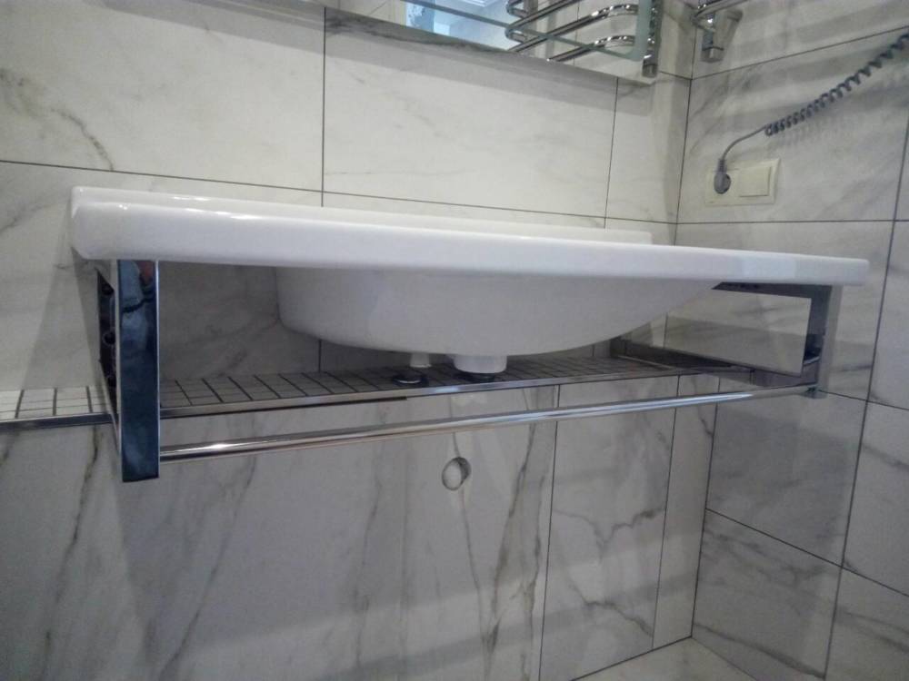 Какая должна быть высота раковины по стандарту для ванной