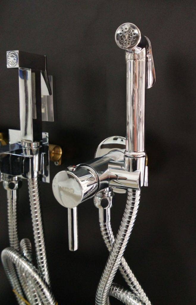 Гигиенический душ для унитаза со смесителем - разновидности, выбор, установка