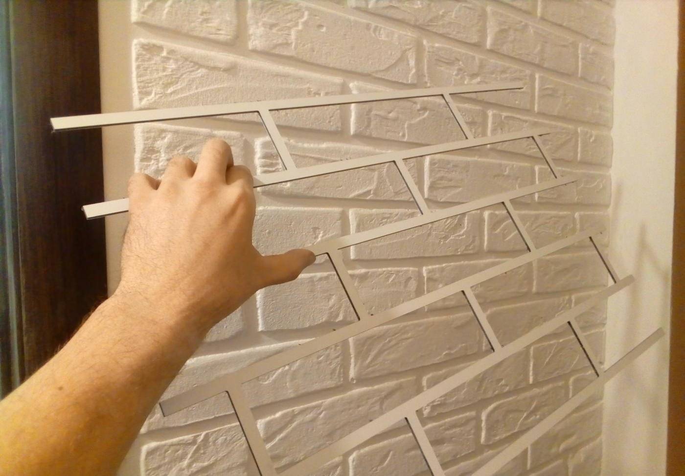 10 способов сделать красивую имитацию кирпичной кладки на стене
