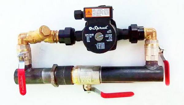 Назначение байпаса в системе отопления — расчет, диаметр и особенности обустройства