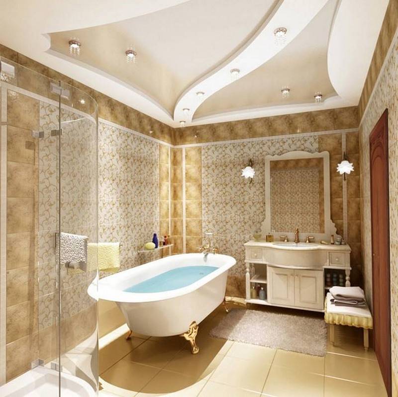 Потолок в ванной комнате какой выбрать: преимущества и недостатки потолков в ванной комнате, рассмотрим какие выбрать лучше