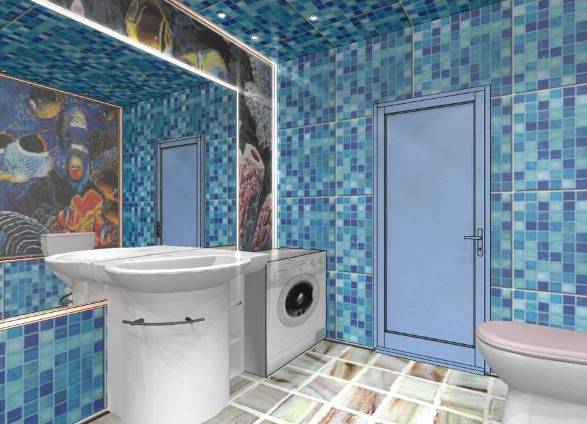 Панели для ванной комнаты под плитку - фото готовых решений