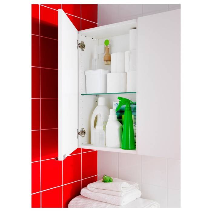 Шкаф навесной в ванную комнату: советы по выбору и установке своими руками
