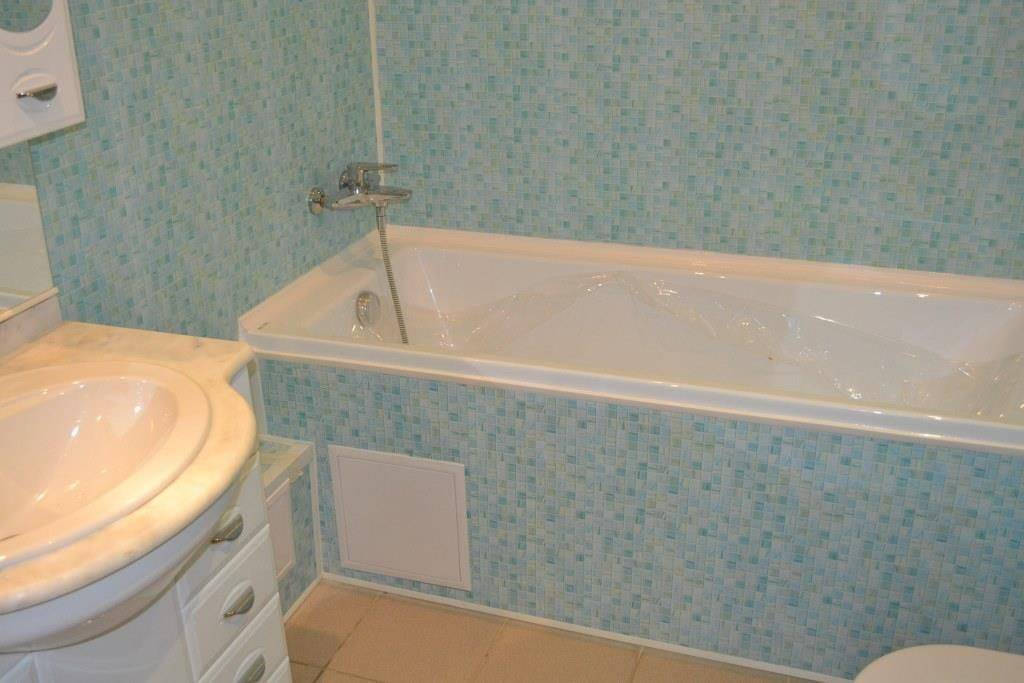 Обшивка ванной комнаты и туалета пластиковыми панелями пвх