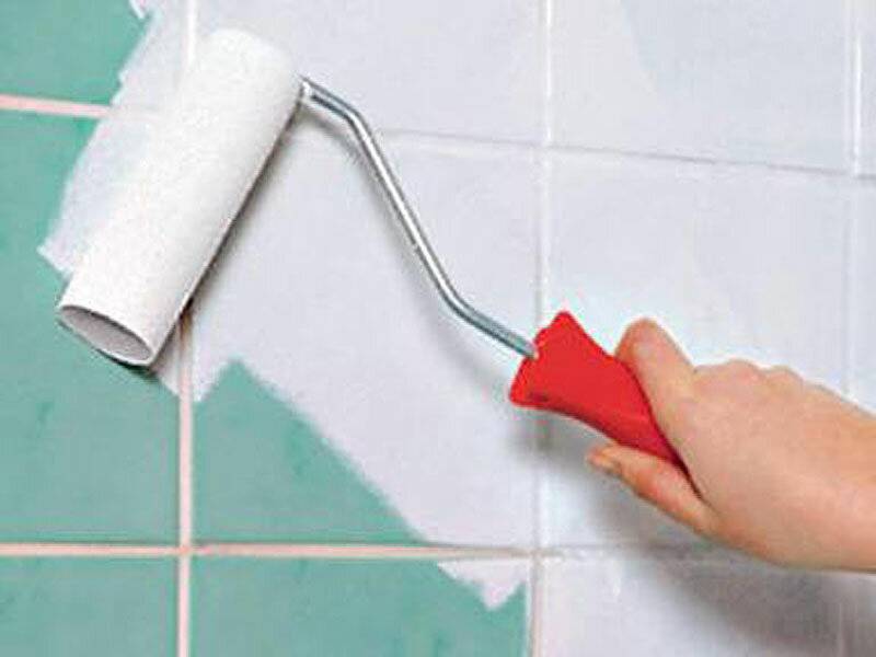 Перекрасить плитку в ванной: алгоритм работ. как и чем покрасить плитку в ванной